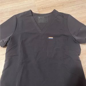 Figs Charcoal Pride Catarina One Pocket Scrub top